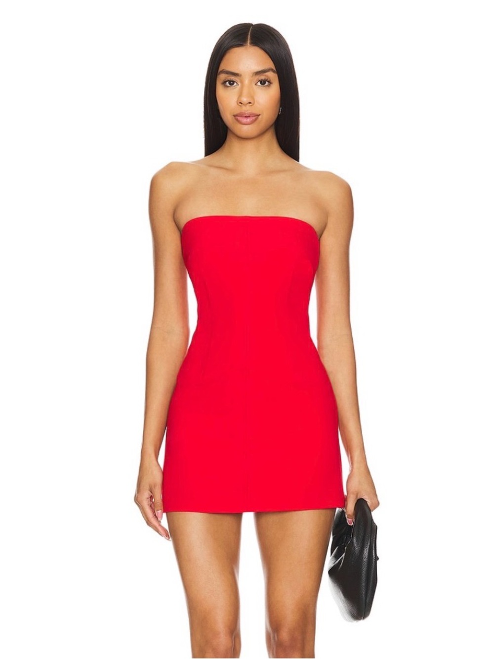 Noah Mini Dress in Cherry Red